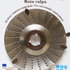 alat za kutnu brusilicu Roto rašpa promjer 125mm zubi veličine 2.5mm